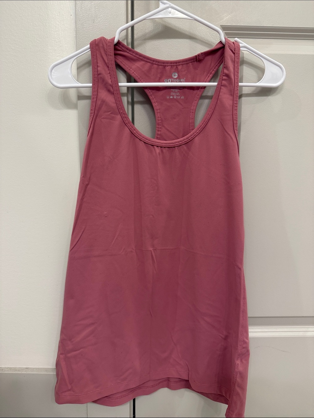 90 Degree By Reflex Mauve Racerback Workout Tank